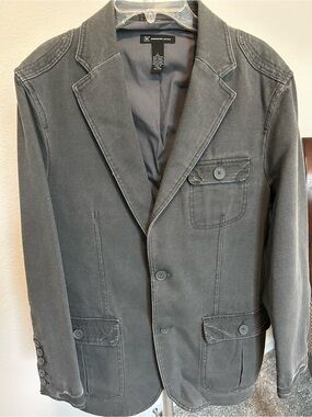 Men’s INC International Concepts Charcoal Casual Blazer